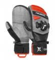 Варежки REUSCH Worldcup Warrior Team Mitten Black/Silver/Fluo Red 3