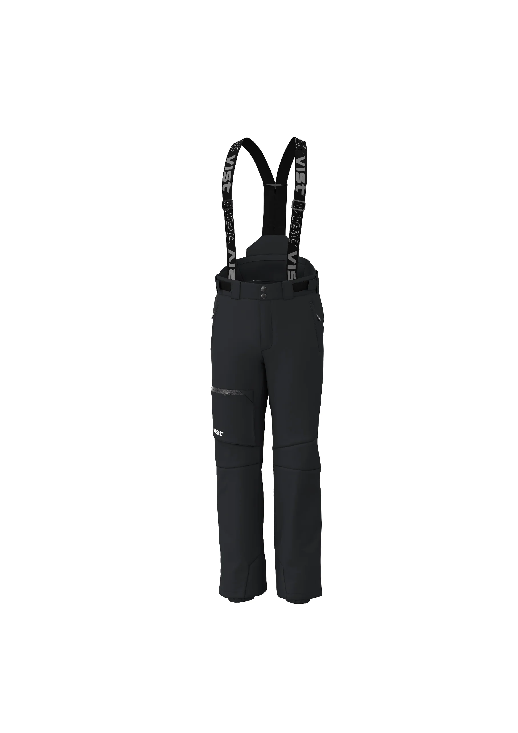 Брюки-самосбросы Vist Goro Insulated Full Zip Pants Junior black (2026) 4